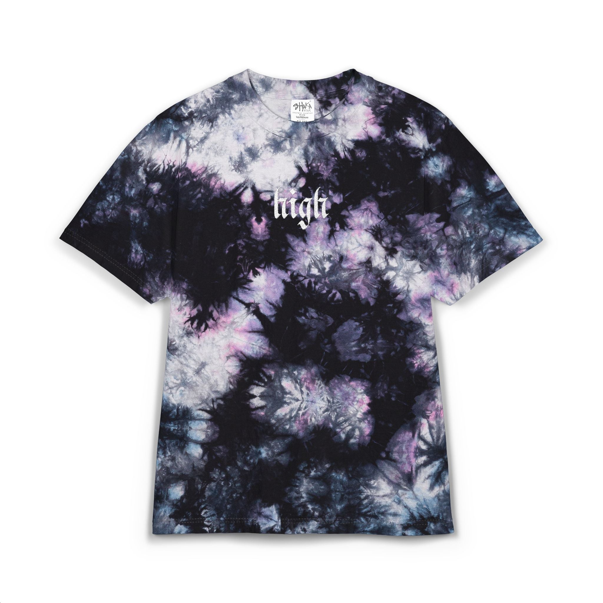High Oversized Tie-Dye T-Shirt