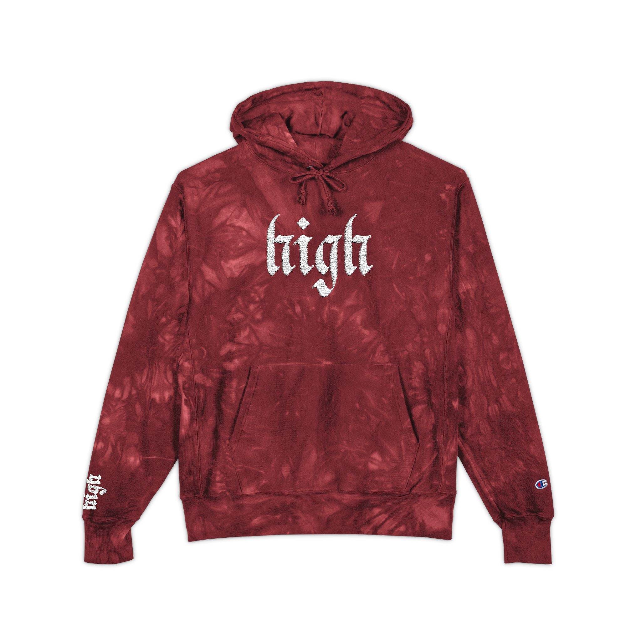 High Champion Tie-Dye Hoodie