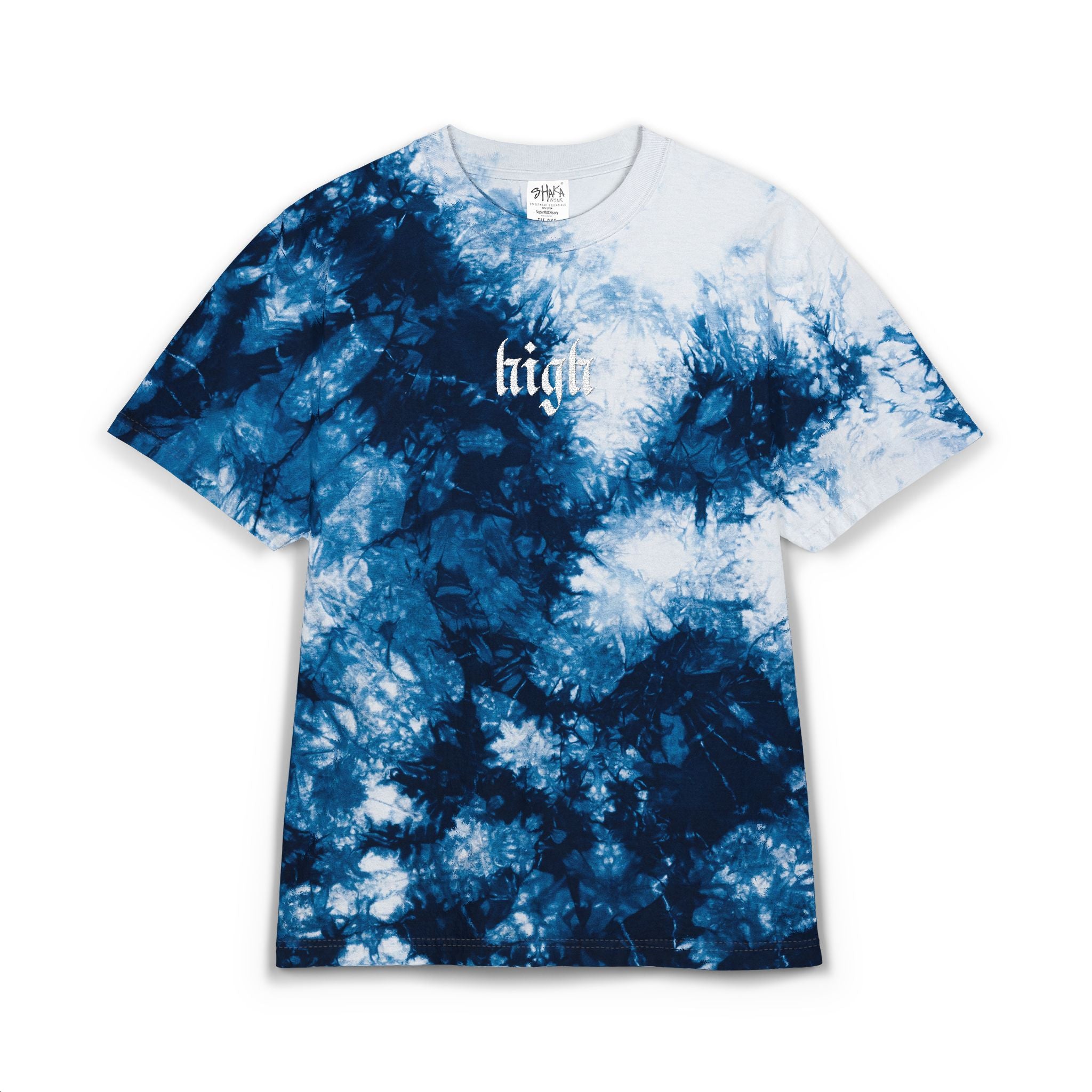High Oversized Tie-Dye T-Shirt